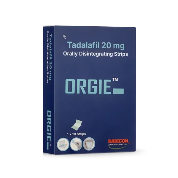 Orgie 20 Mg Tadalafil Oral Strips
