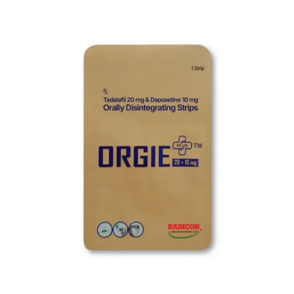 Orgie Plus 20+10 Mg Tadalafil+Dapoxetine Oral Strips - Image 4